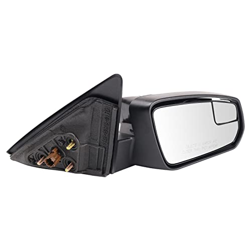 TRQ Passenger Side Mirror Assembly Power Paint to Match Textured Non Foldaway Compatible with 2011-2012 Ford Mustang by TRQ - Image 6