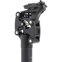 Mountain Electric Bike Seat Post, 27.2/30.9/31.6mm Aluminum Alloy Bicycle Seat Post, 350mm Length,Travel 50mm for MTB, Road Bike, E-MTB