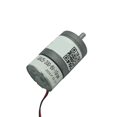 Moteur électrique 3v DC JGA25-300 avec réducteur de vitesse rotatif miniature