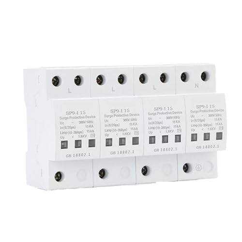Parafoudre protection surtension AC385V 3P évite les pannes d'appareils 12.5kA