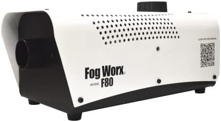 Fog Worx Professional 700-Watt Fog Machine – Includes 9 Foot Wired Remote, Wireless Remote, Hanging Bracket – Perfect for Professional & Home Use