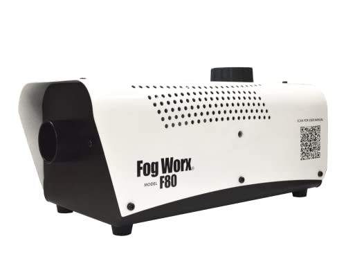 Fog Worx Professional 700-Watt Fog Machine – Includes 9 Foot Wired Remote, Wireless Remote, Hanging Bracket – Perfect For Professional & Home Use #TOP2