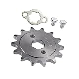 ACROPIX 1 Set 520 Style 14 Teeth 20mm ID Motorcycle Front Engine Sprocket Fit for 50cc 70cc 110cc 125cc Motorcycle Dirt Pit Bike Mini Bike ATV Car Parts