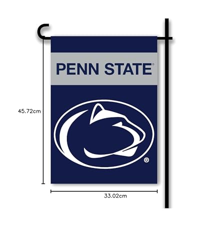 Drapeau de jardin Penn State Nittany Lions cadeau idéal sport - 7