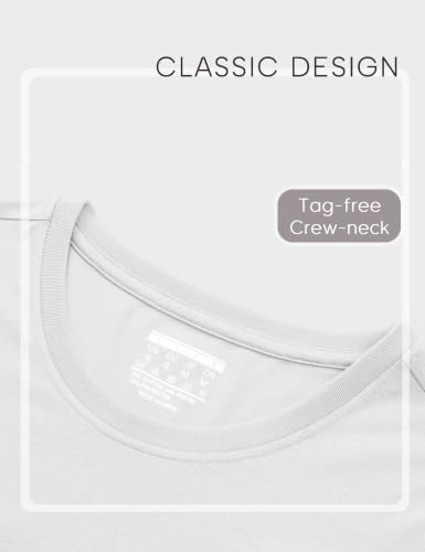 Image of YUCOLEN Long Sleeve Shirts for Women Cotton Crew Neck Casual Tops Fall