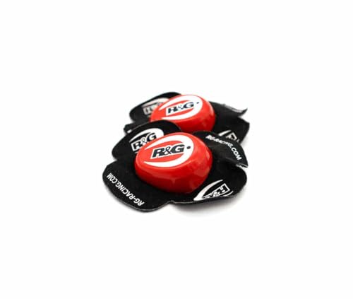 compatible avec/remplacement pour PAIRE Sliders genou R&G RACING Aero ROUGE / AKS0005RE