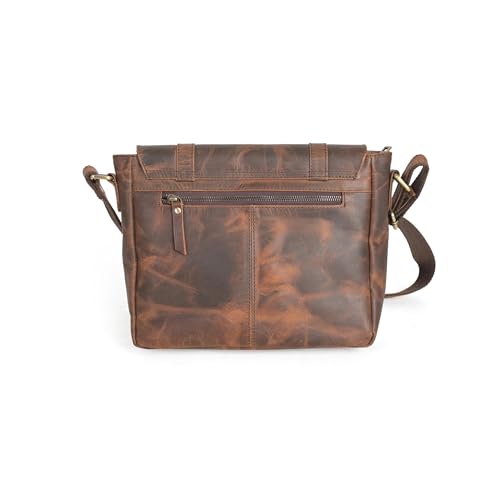 Image of Genuine Leather Sling Bag for Men, Stylish and Spacious Side Bag for Men, Crossbody Bag for Men Daily Use