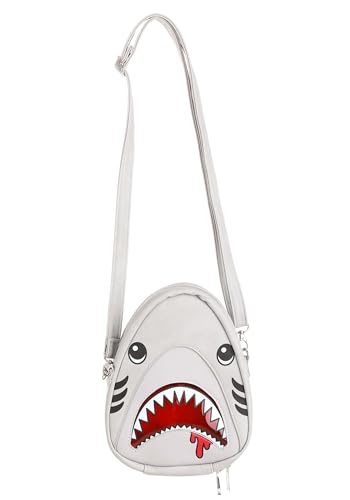 Shark Purse for Women - Shark Shoulder Bag with Transparent Front, Handbag 9 Inch Length & Adjustable Shoulder Strap