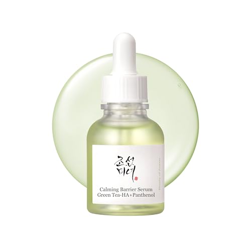 Beauty of Joseon Calming Barrier Serum Green Tea-HA™ + Pathenol | Daily Korean Skincare for Dry and Sensitive Skin, Calming, Soothing, and Deep Hydration 30ml, 1.01 fl.oz