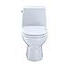 TOTO MS853113E#01 Eco Ultramax Round Front One Piece Toilet, Cotton White