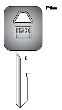 Hy-Ko Key Blank Domestic Repl Ez# B44 Single Sided Polybg