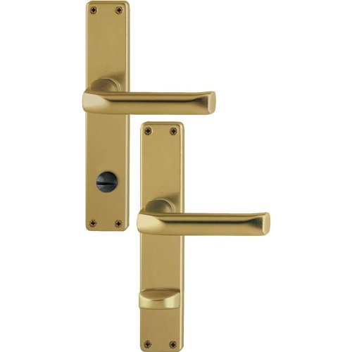 Preisvergleich Produktbild HOPPE Langschild-Garnitur 'London' Aluminium Bronze 113 / 202SP - 6768378