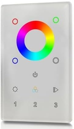 Sunricher SR-2812Wi Manual - DMX RGBW Wall Controller WIFI 3 Zones White