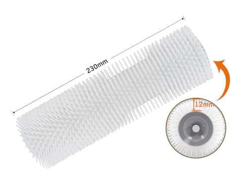 ROLLINGDOG Spiked Roller Cover-Epoxy Floor Spiked Roller Cover for Self Leveling Concrete,Spiked Screeding Compound Roller Cover for Cement Concrete Paint(230mm) - Image 2