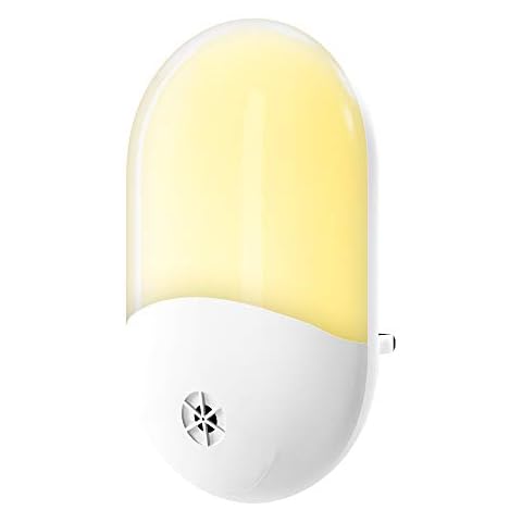 LED Night Light, Babyliya Plug in Wall Nightlight with Smart Dusk to Dawn Photocell Sensor, Automatic On/Off Warm White Lamps for Baby, Children, Nursery, Kids’ Room, Bedroom, Hallway, Stairs, Kitchen Cover