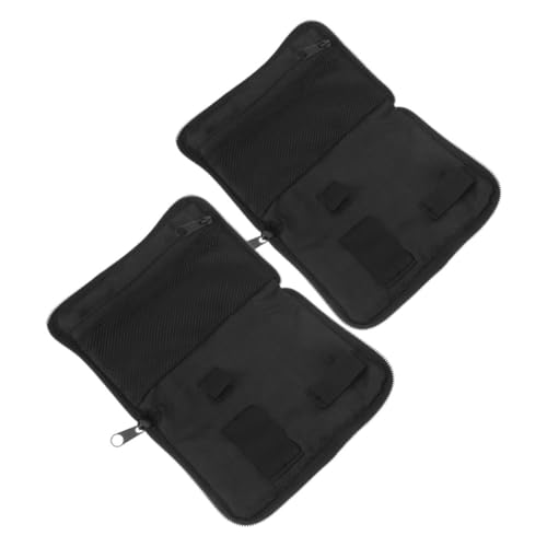 FOMIYES 2pcs Storage Case Shockproof Monitor Bag Portable Carrying Pouch for Medical Instruments Compatible for Travel and Everyday Use