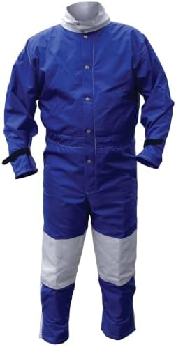 Abrasive Blast Suit,Blue,XXX-Large
