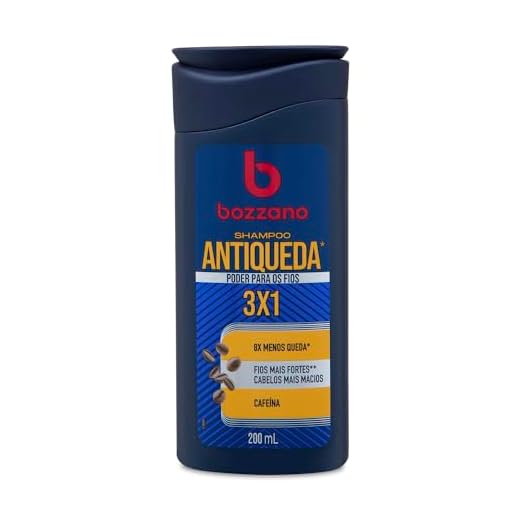 Shampoo Antiqueda 3x1 Bozzano 200ml