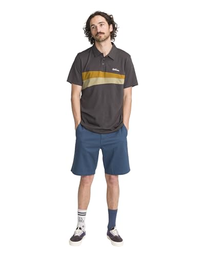 Camiseta polo para hombre Volcom, ropa deportiva casual miniatura 5