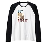 Photo Gallery buy, sell, hodl, repeat – crypto investing vintage maglia con maniche raglan Photo Gallery buy, sell, hodl, repeat – crypto investing vintage maglia con maniche raglan