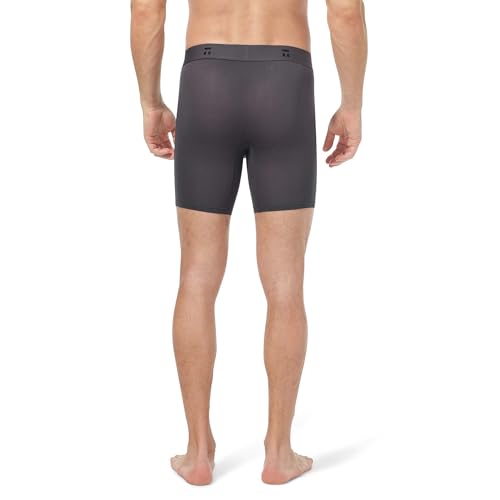 Image of Tommy John Men's Air 6 inch Mid-Length Boxer Brief Underwear - Hammock Pouch