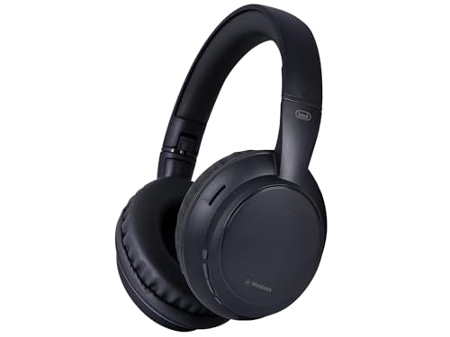 Migliori cuffie Wireless Trevi DJ 12E35 BT Cuffie Wireless Over Ear, Stereo HiFi con Microfono, 12h Autonomia, Comandi su Padiglione, Pieghevoli e Leggere, Compatibili con Apple e Android, per Viaggio, PC, Telefono e Ufficio