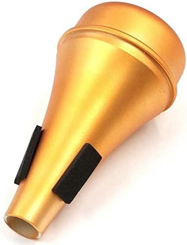 Replacement Part For Light-Weight Practice Trumpet Straight Mute Sourdine Br Musical Instruments Part Accessories (Gold) - (Color: Gold)