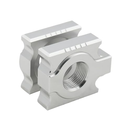 Guides de réglage de chaîne argent pour moto tout-terrain 125 à 530cc SX et EXC