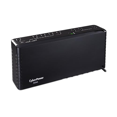 CyberPower SL700U Standby UPS Battery Backup and...