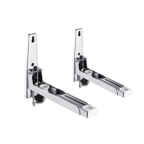 2 PCS Selbstklebende mikrowelle Halterung wandhaken Edelstahl Bad und küche handtuchhalter kleiderhaken ohne Bohren