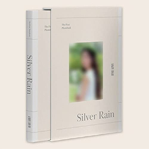 IZ*ONE KWON EUNBI SILVER RAIN THE FIRST PHOTO BOOK. 206p Photo Book+1ea Photo Card Set(1set 6ea)+1ea Film Sticker