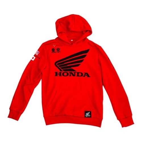 Dcor Visuals Compatible with Honda Factory Sweatshirt X-Large Red