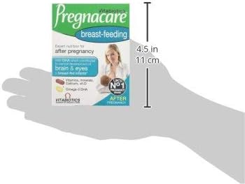 Vitabiotics (3 Pack) - Pregnacare Breastfeeding 56 Tabs/28 Caps 3 Pack Bundle | 56 Tablets per Pack, 28 Capsules per Pack