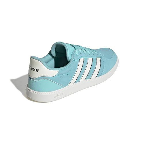 Image of adidas Womens Breaknet Sleek Sneakers Shoes Casual - Brown