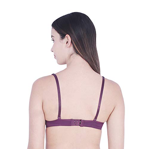 Image of Brachy Women's Poly Cotton Padded Wired Push-Up Bra