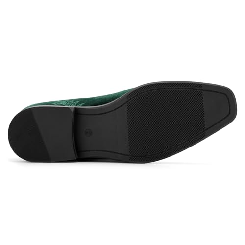 Image of JITAI Men's Fashion Loafers Wedding Shoes Loafers for Men Party Shoes
