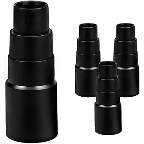 Vacuum Cleaner Adapter, 4 Pieces Vacuum Cleaner Hose Adapter for Universal Vacuum for Suitable Vacuum Cleaner Hoses to 25mm 30mm 34mm 42mm Cover