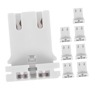 HOMOCONO 8 Stück LED Lampensockel Fassung