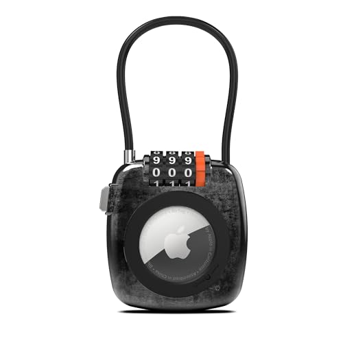 UP Security AirTag Holder for Luggage Tracking, Compatible with Apple