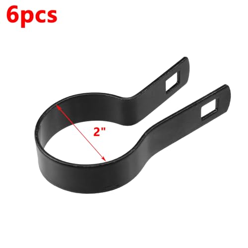 Antrader Pulseira de corrente preta, faixa de tensão de elos de corrente de 5 cm com parafusos e por