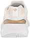 adidas Women's Swift Run 22 Sneaker, White/Copper Metallic/Black, 8.5