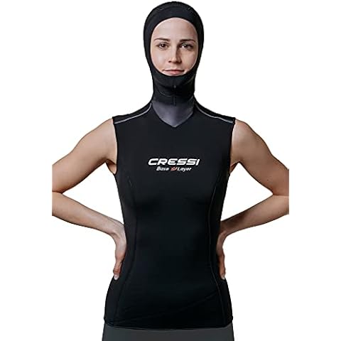 Cressi Base Layer Hood Vest Lady 2.5/5mm Cover