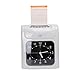 FTVOGUE Electronic Time Clock Punch Card Machine Microcomputer Time Recorder with Display Password Protection for Small Business Employee Attendance (US Plug)