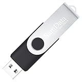 SamData 16GB USB Flash Drives 1 Pack USB 2.0 Thumb Drives 16GB Jump Drive USB Memory Stick with Led Indicator (Black, 1 Pack)