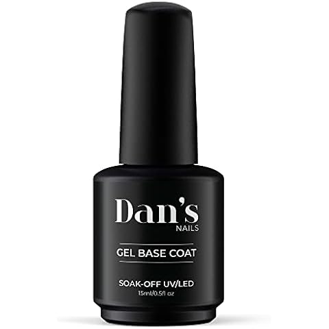 Dan's Nails 15ml Gel Polish Base Coat Soak Off UV LED Cover
