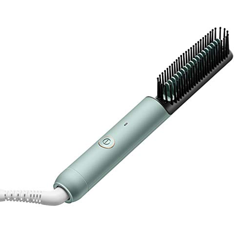 Peine eléctrico alisador para cabello rizado y liso miniatura 1