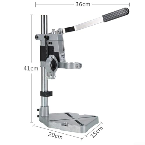 Support de perceuse réglable double trou pour perceuse électrique stable
