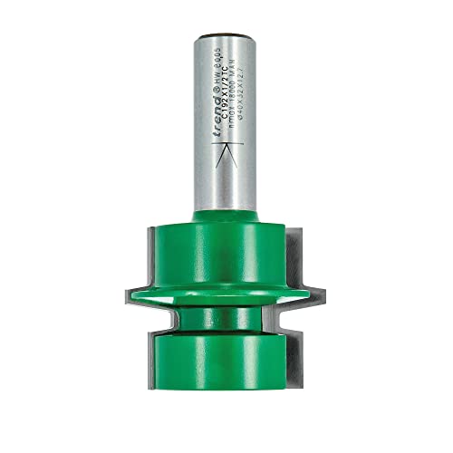 Trend CraftPro Jointing Offset Tongue and Groover Router Cutter, 1/2 Inch Shank, 40mm Cut Diameter & 32mm Cut Length - Image 2