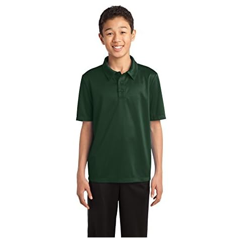 Port Authority Youth Silk Touch Polo Shirt Cover