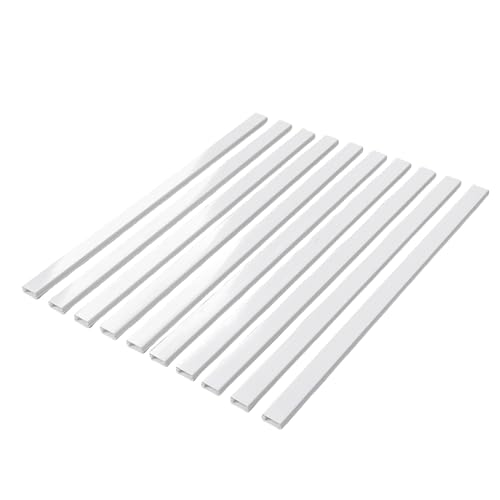Kit de cubierta para cables montada en pared, cubierta ignífuga de PVC para cables, adecuada para 4/5 cables Ethernet o 5/6 cables de cobre de 24x14 mm miniatura 1